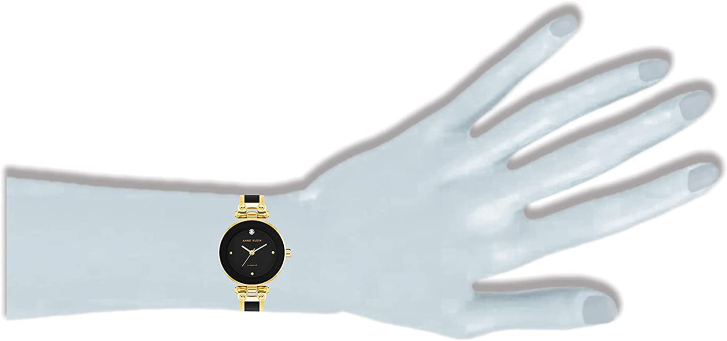 Buy Anne Klein Women's Diamond Dial Bangle Watch - Elegance Jewelry